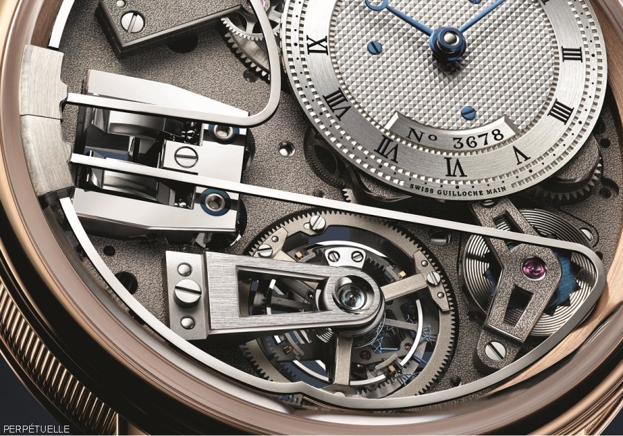 Breguet Tradition 7087 detail - Perpetuelle