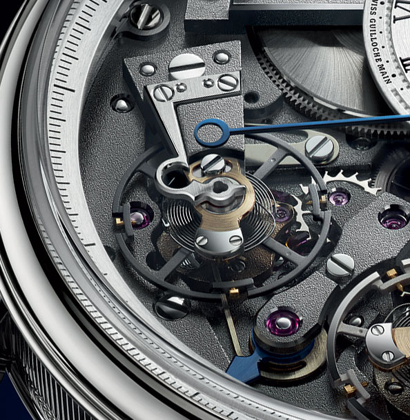 Breguet Tradition Chronographe Indépendant 7077 titanium chronograph balance - Perpetuelle