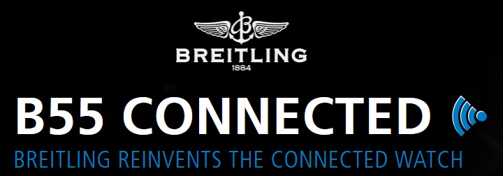 Breitling B55 connected watch logo