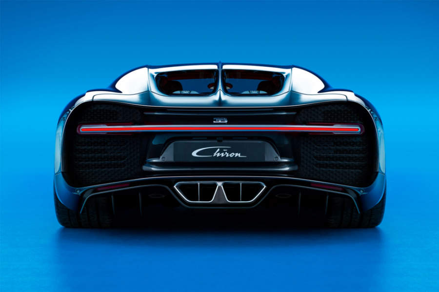 Bugatti Chiron back view
