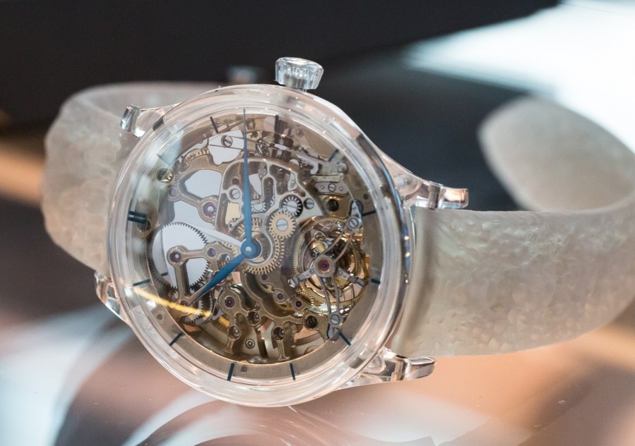 H. Moser Venturer Sapphire Crystal Tourbillon watch - Perpetuelle