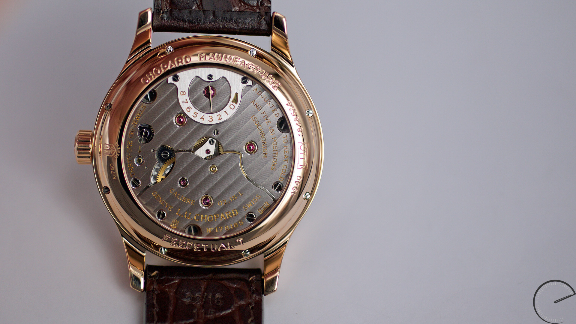Chopard L.U.C Perpetual T - ESCAPEMENT - watch replica blog by Angus Davies
