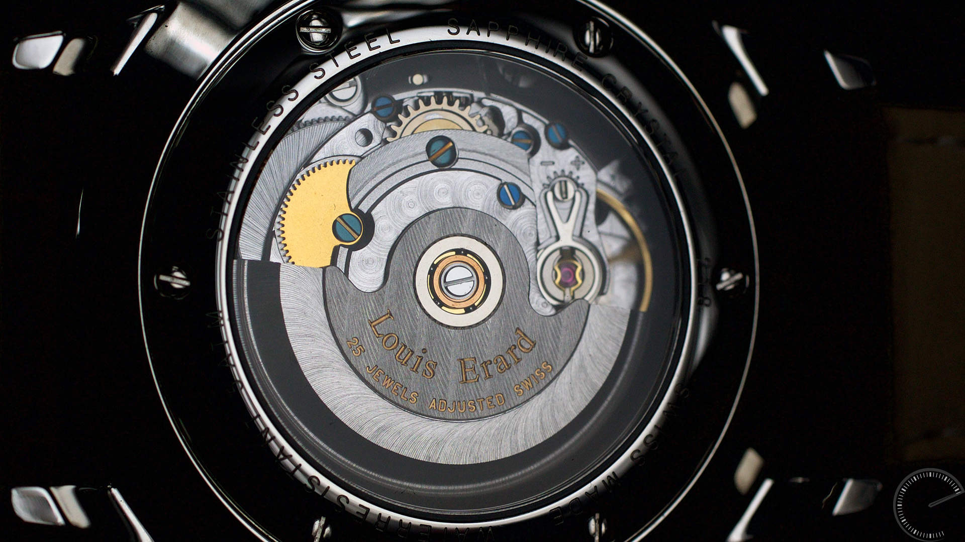 Louis Erard 1931 Moonphase - ESCAPEMENT - watch replica review magazine by Angus Davies