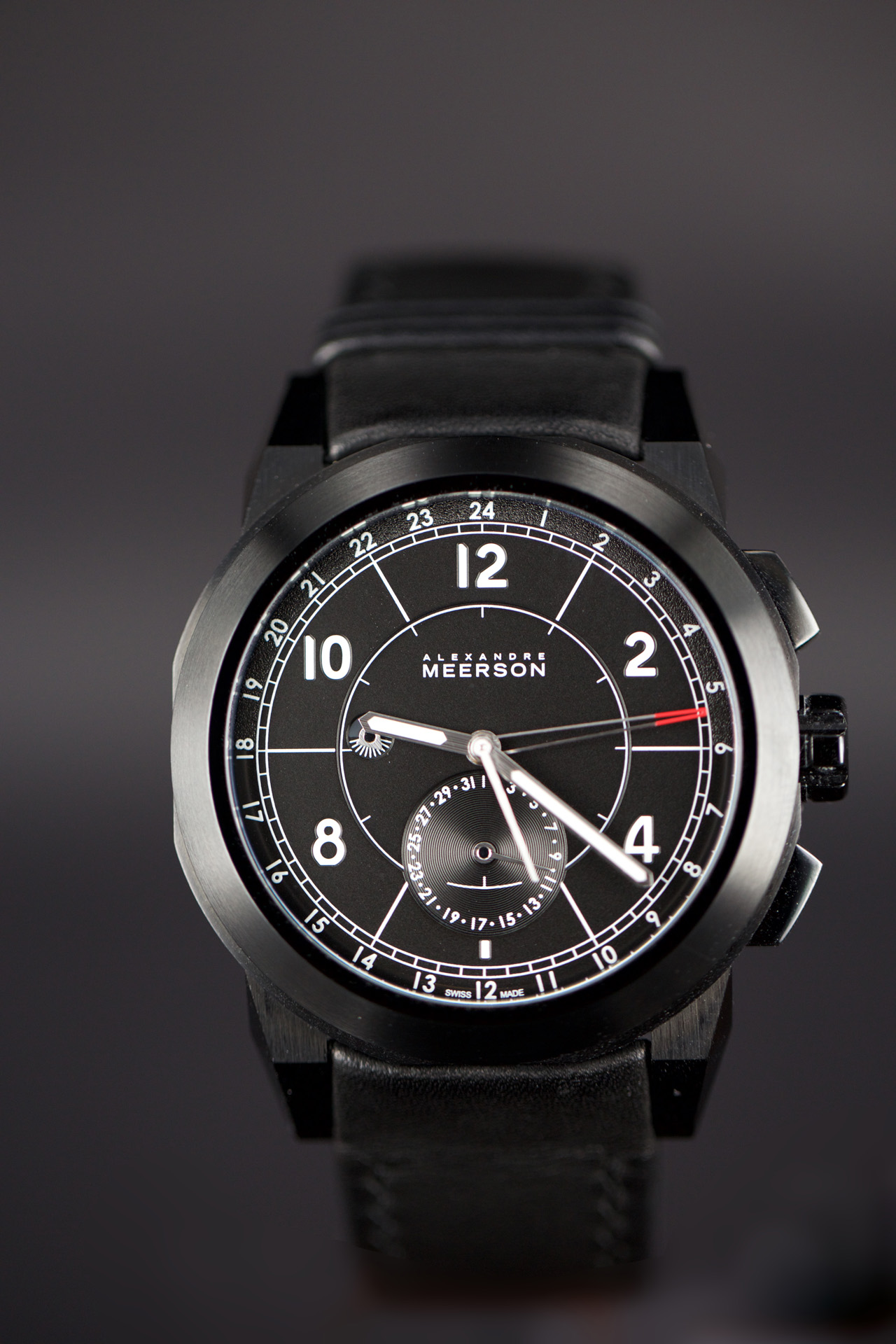 Meerson D15 MK-1 GMT Black ADLC - in-depth watch replica reviews by ESCAPEMENT magazine