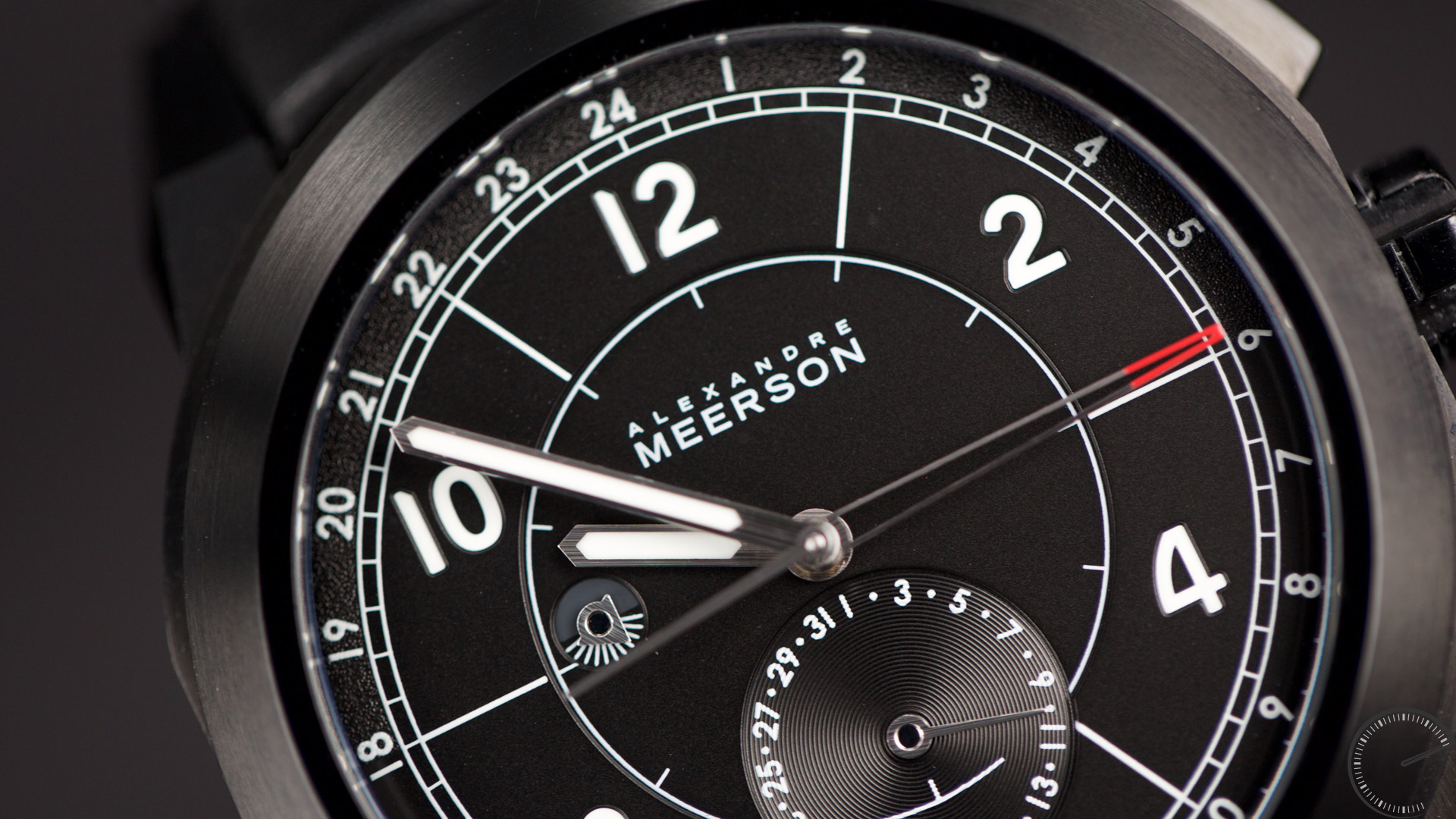 Meerson D15 MK-1 GMT Black ADLC - in-depth watch replica reviews by ESCAPEMENT magazine