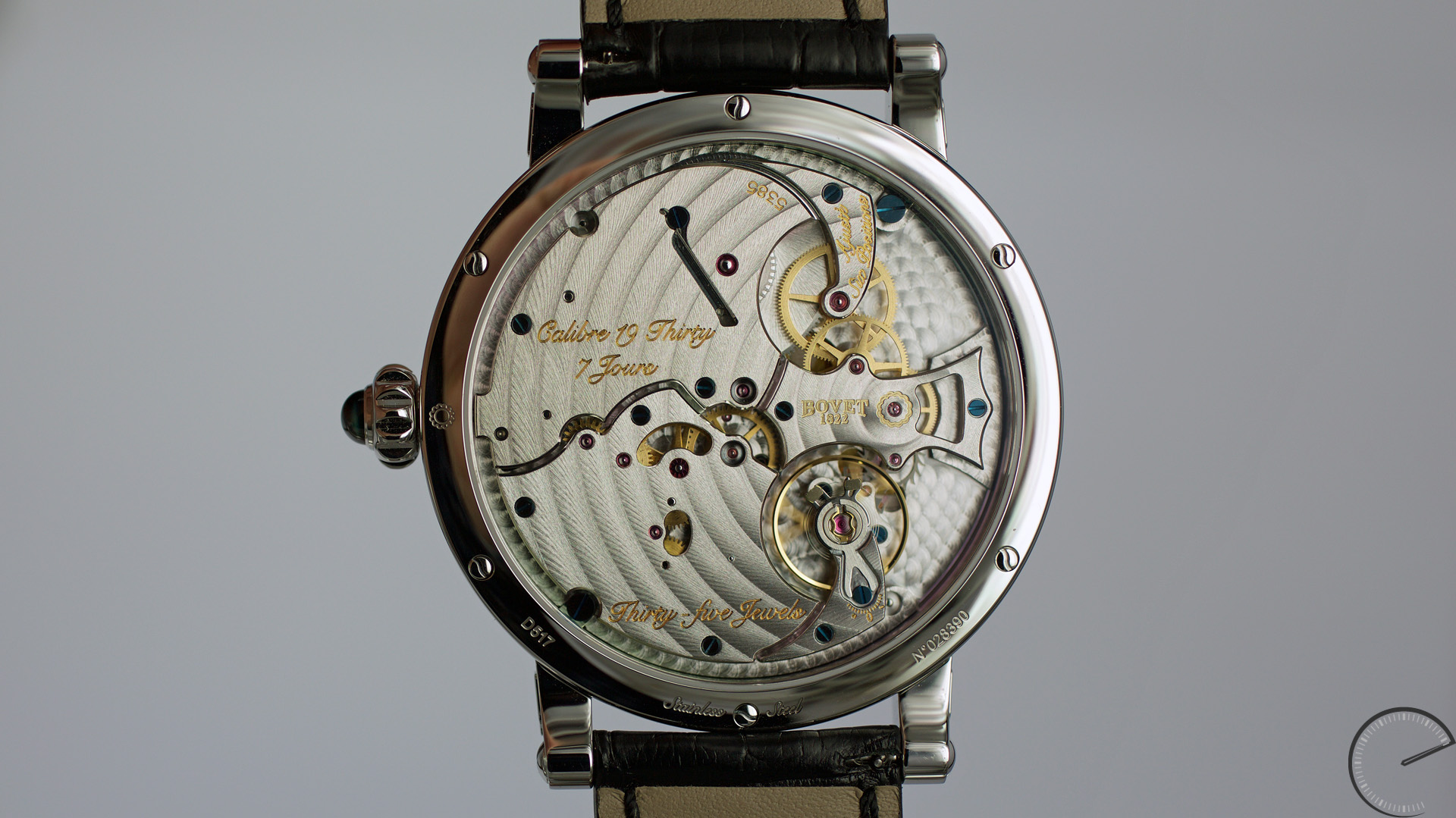 Bovet 19 Thirty with Dimier case - ESCAPEMENT magazine by Angus Davies