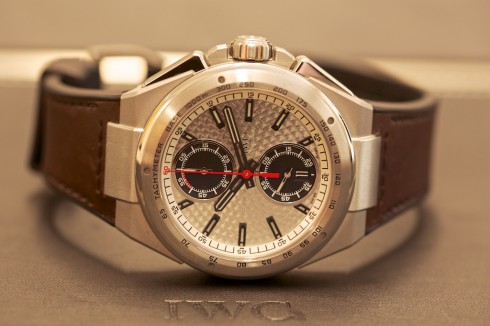 IWC Ingenieur range including a “hand-on” review of the Dual Time Titanium