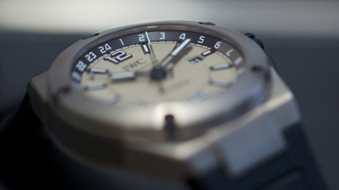 IWC Ingenieur range including a “hand-on” review of the Dual Time Titanium