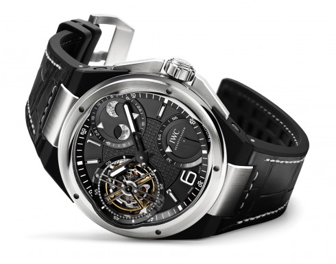 IWC Ingenieur range including a “hand-on” review of the Dual Time Titanium