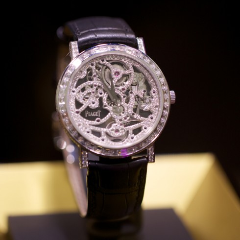 Piaget Altiplano automatic gem-set Skeleton watch