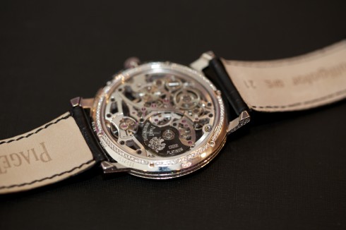 Piaget Altiplano automatic gem-set Skeleton watch
