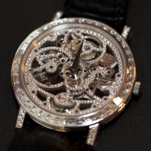 Piaget Altiplano automatic gem-set Skeleton watch