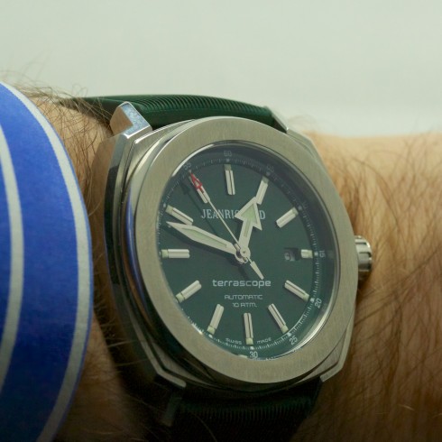 JEANRICHARD Terrascope Dark Green Dial