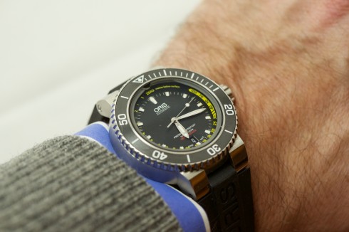 Hands on with the Oris Aquis Depth Gauge