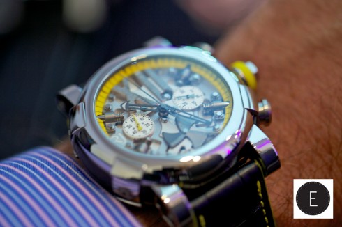 RJ-Romain Jerome Steampunk Chrono Yellow