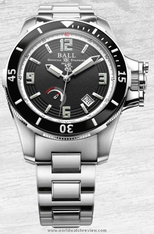 Ball Watch Engineer Hydrocarbon Hunley Automatic diving wristwatch (Ref. PM2096B-S1J-BK)