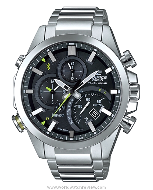 Casio Edifice EQB-500D-1A solar wristwatch with Bluetooth