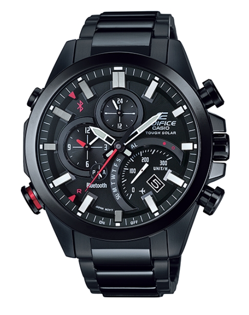 Casio Edifice EQB-500DC-1A solar wristwatch with Bluetooth (black carbon body)