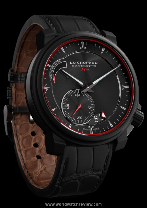 Chopard L.U.C 8HF Power Control Automatic wristwatch in black ceramics (Ref. 168575-9001)