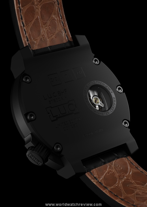 Chopard L.U.C 8HF Power Control Automatic wristwatch (Ref. 168575-9001, ceramic back)