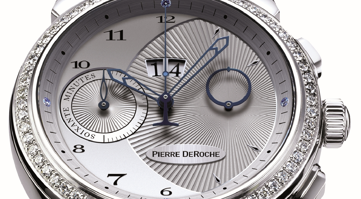 Pierre DeRoche GrandCliff Milady Chrono Automatic with Diamonds