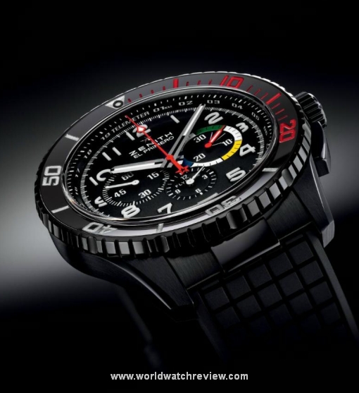 Zenith El Primero Stratos Flyback Rainbow Chronograph watch replica