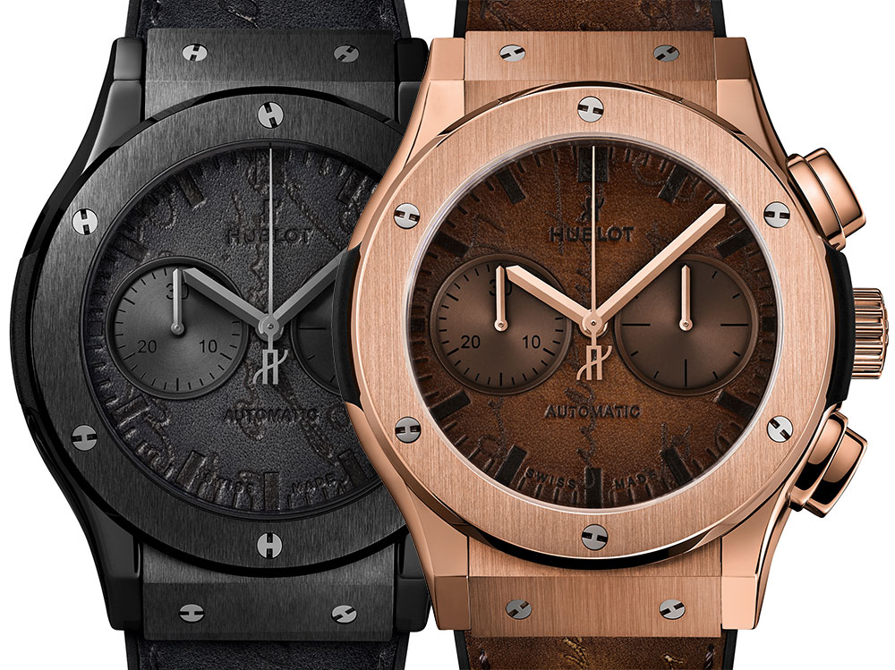 Hublot Classic Fusion Chronograph Berluti Scritto Watch Watch Releases 