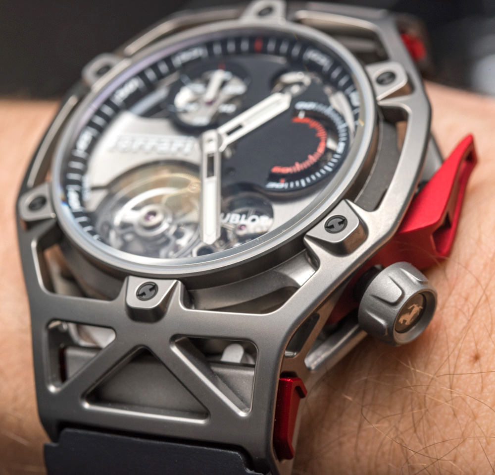 Hublot Techframe Ferrari 70 Years Tourbillon Chronograph Watch Hands-On Hands-On 