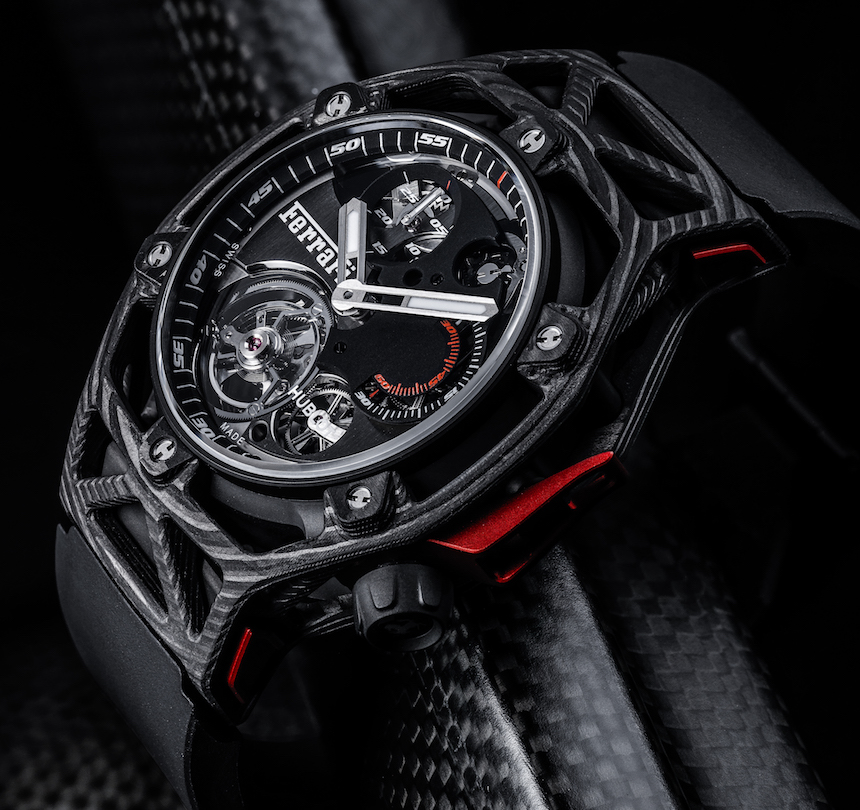 Hublot Techframe Ferrari Tourbillon Chronograph Watch Celebrating Ferrari's 70th Anniversary Watch Releases 