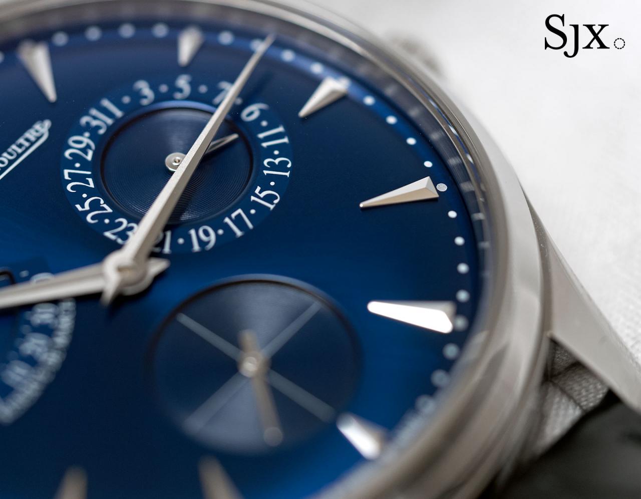 Jaeger-LeCoultre Master Ultra Thin Reserve de marche blue dial 3