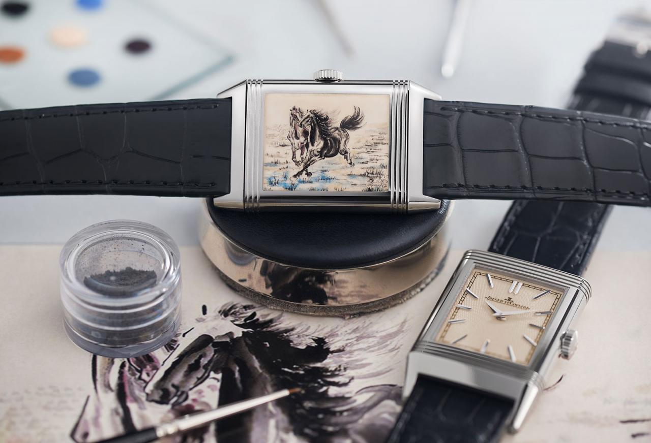 Jaeger-LeCoultre Reverso enamel Xu Beihong horse