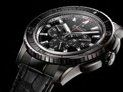 In search of Zenith El Primero Stratos Chronograph Steel Replica Timepiece